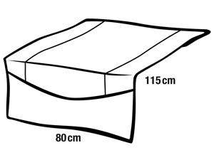 Foliodrape Poche pour tuyau d´air comprimé