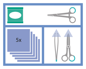MediSet Set de suture - 12