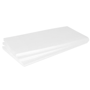 Serviettes en papier blanc