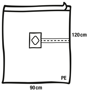 Foliodrape® Telo epidurale/anestesia