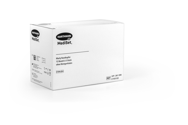 MediSet® Marly Tamponi tondi, sterili Ø 7 cm
