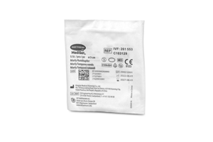 MediSet® Marly Tamponi tondi, sterili sterile, senza filo radiopaco, in doppia confezione Ø 3 cm, doppio sacchetto P5