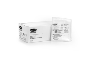 MediSet® Marly Tamponi tondi, sterili sterile, senza filo radiopaco, in doppia confezione Ø 3 cm, doppio sacchetto P5
