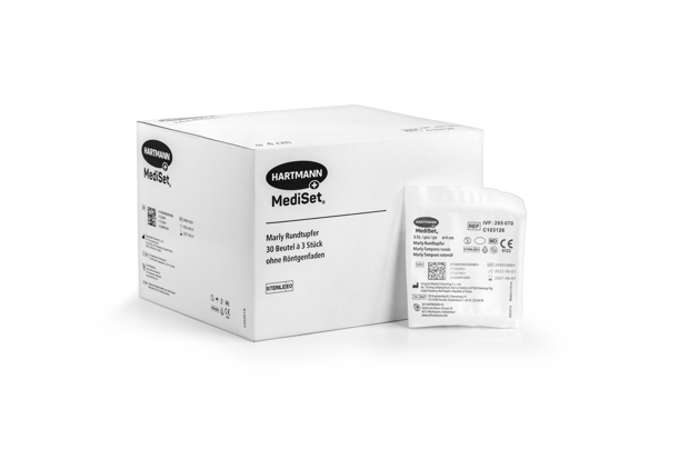 MediSet® Marly Rundtupfer steril Ø 4 cm P3
