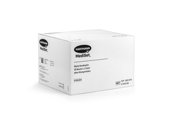MediSet® Marly Rundtupfer steril Ø 4 cm P3