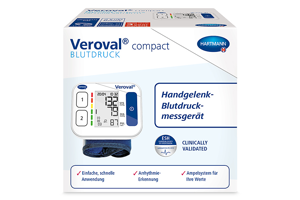 Veroval® compact Misuratore da polso della pressione arteriosa Compact Misuratore da polso della pressione arteriosa