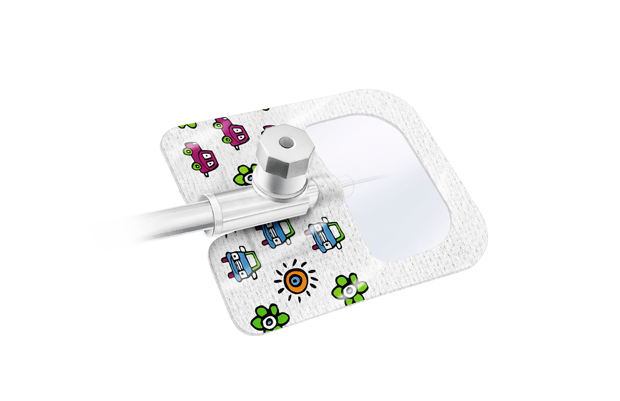 Cosmopor I.V. transparent avec motif enfant 6 x 5 cm