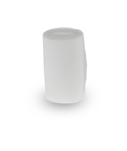 DermaPlast® Stretch Bande élastique en vrac, blanches, en boîte économique 4 m x 6 cm
