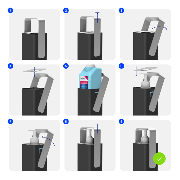 Sterillium® Protect & Care Dispenser Leon