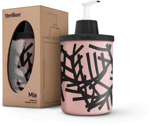 Sterillium® Protect & Care Dispenser Mia abstract pink