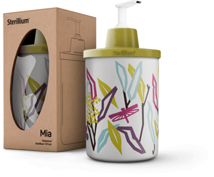 Sterillium® Protect & Care Dispenser Mia flowery grey