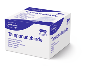 Tamponadebinden steril, in Dose 1 cm x  5m