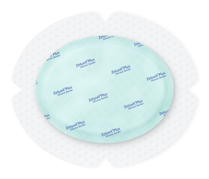Zetuvit® Plus Silicone Border steril, einzeln verpackt 13 x 15.5 cm Oval