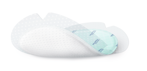 Zetuvit® Plus Silicone Border steril, einzeln verpackt 13 x 15.5 cm Oval