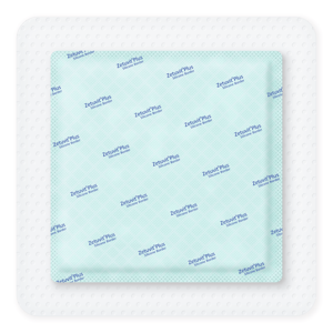 Zetuvit® Plus Silicone Border sterili, sigillate singolarmente 17.5 x 17.5 cm