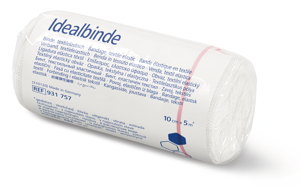 HARTMANN Bande Ideal emballage cellophane individuel, 10 pièces par carton 10 cm x 5 m
