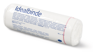 HARTMANN Idealbinde einzeln verpackt in Cellophan, 10 Stück pro Faltschachtel 15 cm x 5 m