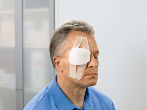 Eycopad® Augenkompresse steril, einzeln eingesiegelt 70 x 85 mm
