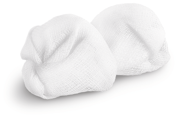 Pagasling® Tamponi di garza, non sterili non sterile P4x250 uovo, mis. 4 P4x250