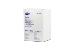 MediSet® Compresses pliées avec ouate, stériles 10 x 10 cm