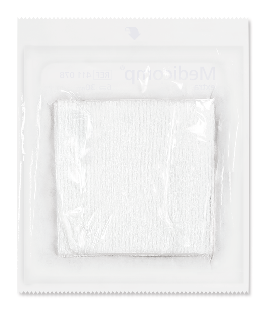 Medicomp® extra, 6 plis sterile, P25x2 5 x 5 cm