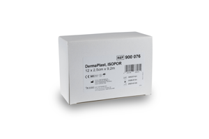 DermaPlast® Isopor Cerotto di fissaggio in tessuto non tessuto Sparrolle, weiss 2,5cm x 9,2m