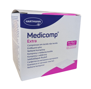 Medicomp® extra, 6 plis sterile, P25x2 5 x 5 cm