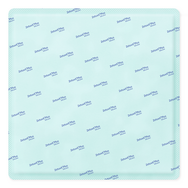 Zetuvit® Plus Silicone stérile, emballage individuel 20 x 20 cm