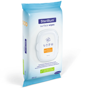 Sterillium lingettes désinfectantes Flowpack à 60 lingettes 180x200 mm