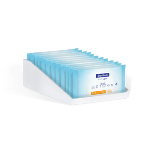 Lingettes Sterillium pour les mains et les surfaces 2in1 wipes à 15 lignettes