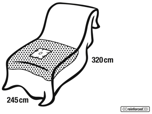 Foliodrape® Protect Plus Telo mani-piedi