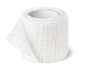 DermaPlast® CoFix Selbsthaftende Binde Faltschachtel, weiss 4 m x 4 cm