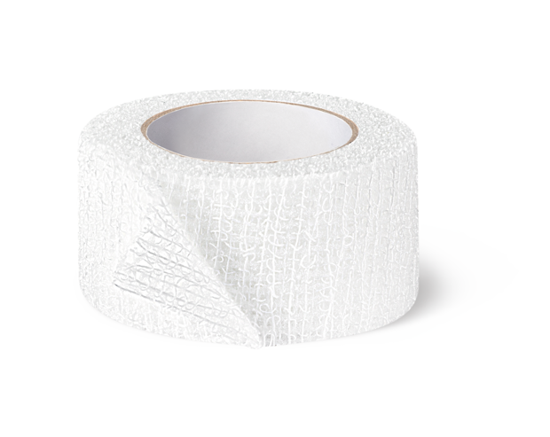 DermaPlast® CoFix Selbsthaftende Binde Faltschachtel, weiss 4 m x 2.5 cm P2