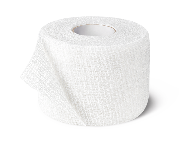 DermaPlast® CoFix Selbsthaftende Binde Sparrollen, Faltschachtel, weiss 20 m x 4 cm