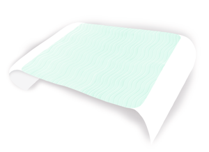 MoliCare® Bed Mat Textile 7 Bettschutzeinlage 75 x 85 cm mit Untersteckstreifen