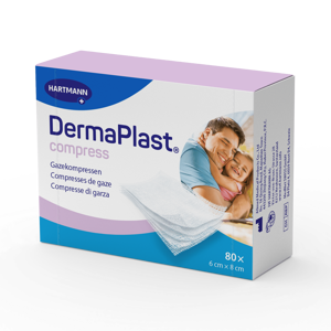 DermaPlast® Compress Gazekompressen 6 x 8 cm