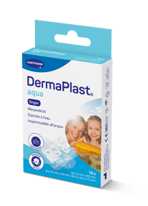 DermaPlast® Aqua Pansements résistants à l'eau Aqua Finger Mix 3 grandeurs assorties