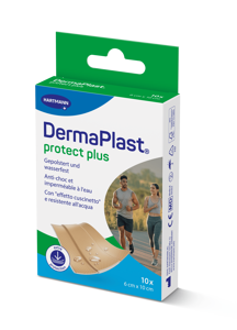 DermaPlast® Protect Plus Pflaster Wundschnellverband, zuschneidbar 6 x 10 cm