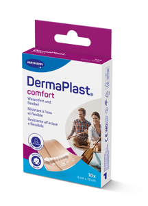 DermaPlast® Comfort Pflaster Wundschnellverband, zuschneidbar 6 x 10 cm