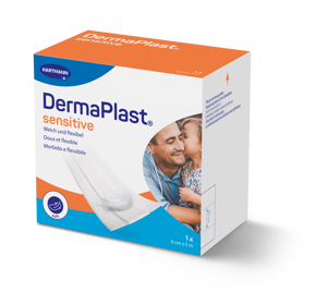 DermaPlast® Sensitive bianco Medicazione rapida, tagliabile a misura 5 m x 6 cm, bianco
