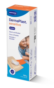DermaPlast® Sensitive color carne Tampone centrato 6 x 4 cm