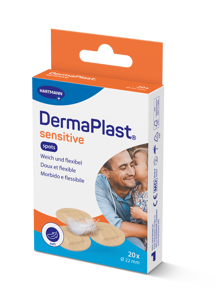 DermaPlast® Sensitive color carne Spots 22?mm