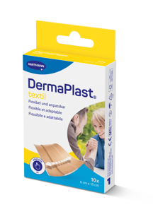 DermaPlast® Textil Cerotto Medicazione rapida, tagliabile a misura 6 x 10 cm