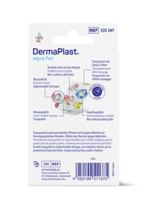 DermaPlast® Aqua Pflaster wasserfest Aqua FUN 2 Grössen, assortiert