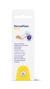 DermaPlast® Textil Pflaster Express Packung Strips, einzeln verpackt 19 x 72 mm
