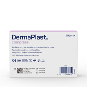 DermaPlast® Compress Compresse di garza 8 x 12 cm