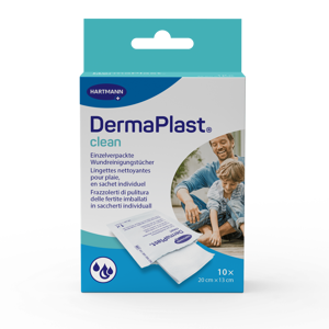 DermaPlast® Clean Reinigungstücher DermaPlast Clean Wundreinigungstücher
