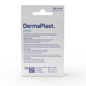 DermaPlast® Clean Reinigungstücher DermaPlast Clean Wundreinigungstücher