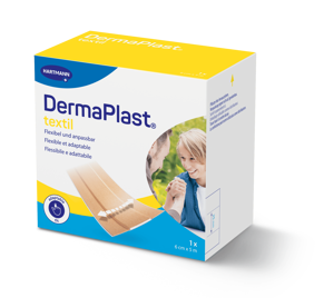 DermaPlast® Textil Pflaster Wundschnellverband, zuschneidbar 5 m x 6 cm