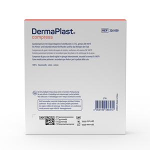 DermaPlast® Sterile Faltkompressen 10 x 10 cm